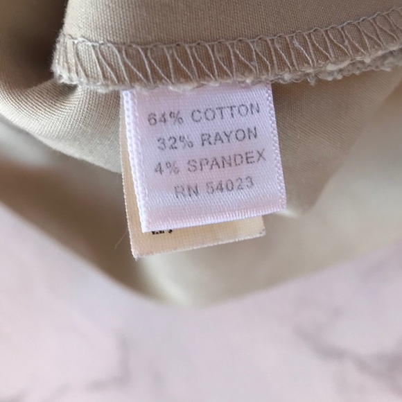 Banana Republic stretch khaki tan skirt 10 - Picture 10 of 10